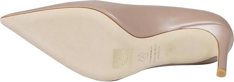 Stuart Weitzman Elegante Pumps voor Vrouwen Beige Dames