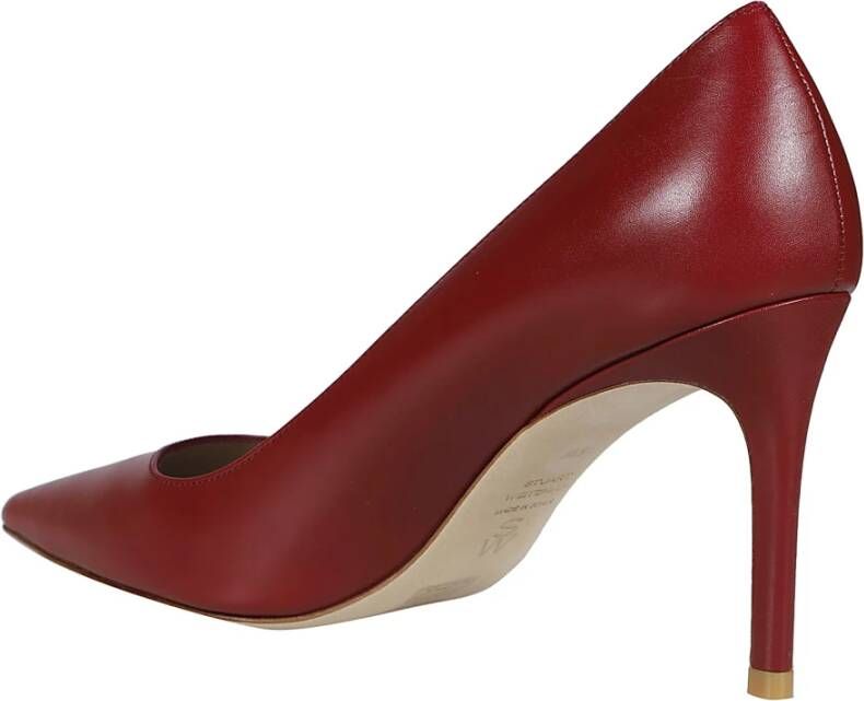 Stuart Weitzman Elegante Pumps voor Vrouwen Red Dames