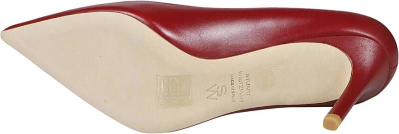 Stuart Weitzman Elegante Pumps voor Vrouwen Red Dames