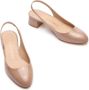 Stuart Weitzman Elegante Slingback Schoen Beige Dames - Thumbnail 4