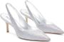 Stuart Weitzman Elegante Zilveren Slingback Schoenen Gray Dames - Thumbnail 2