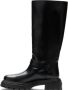 Stuart Weitzman Zwarte Moto Laarzen Emerson Stijl Black Dames - Thumbnail 3