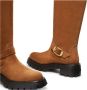 Stuart Weitzman Emerson Moto Tall Boot Brown Dames - Thumbnail 4