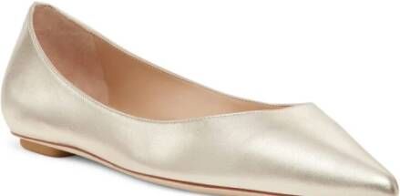 Stuart Weitzman Emilia Flat Yellow Dames