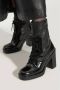 Stuart Weitzman Enkellaarsjes met hak Everitt Black Dames - Thumbnail 2