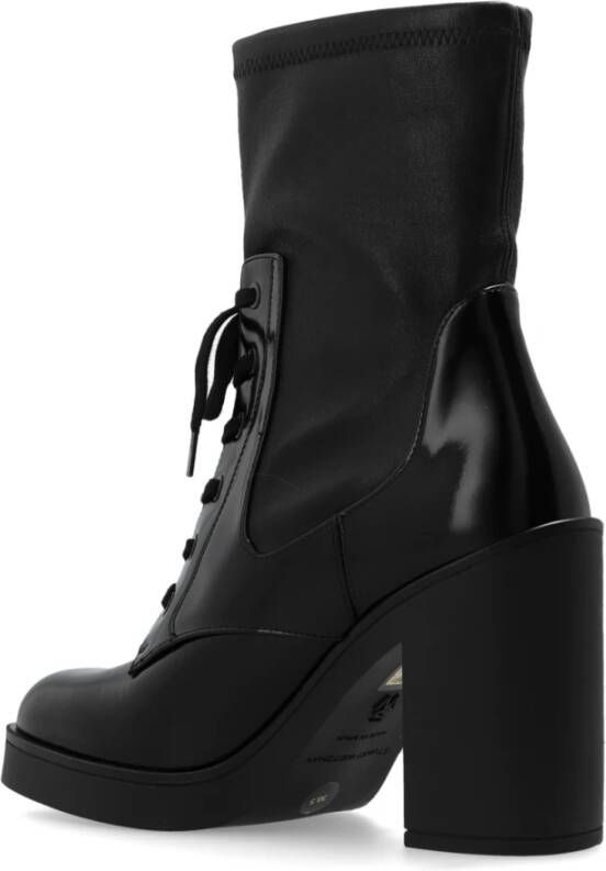 Stuart Weitzman Enkellaarsjes met hak Everitt Black Dames