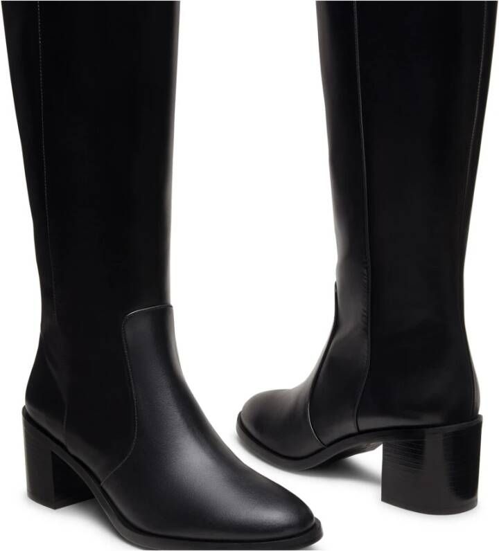 Stuart Weitzman Esme ZIP Boot Black Dames