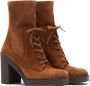 Stuart Weitzman Everitt 80 Bootie Brown Dames - Thumbnail 2