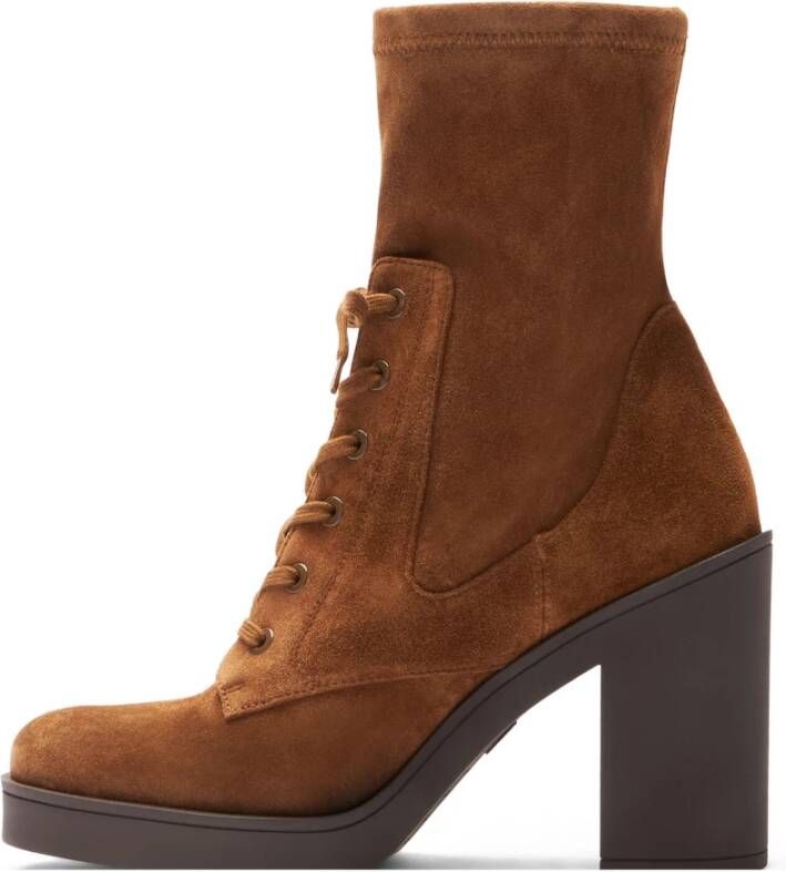 Stuart Weitzman Everitt 80 Bootie Brown Dames