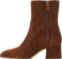 Stuart Weitzman Flareblock 60 ZIP Bootie Brown Dames - Thumbnail 3