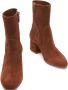 Stuart Weitzman Flareblock 60 ZIP Bootie Brown Dames - Thumbnail 4