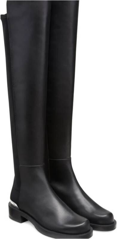 Stuart Weitzman Boots & laarzen 5050 Bold Logo Boot in zwart - Foto 2