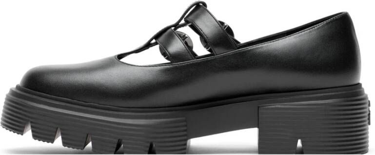 Stuart Weitzman Gesp Mary Jane Schoenen Black Dames