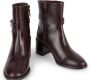 Stuart Weitzman Gespronken Ritssluiting Bootie Brown Dames - Thumbnail 4