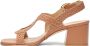 Stuart Weitzman Geweven Slingback Sandaal Beige Dames - Thumbnail 3