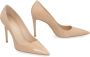 Stuart Weitzman Glanzend Leren Puntige Pumps Beige Dames - Thumbnail 2