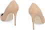 Stuart Weitzman Glanzend Leren Puntige Pumps Beige Dames - Thumbnail 3