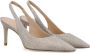 Stuart Weitzman Glitter Slingback Pump Hakken Gray Dames - Thumbnail 2