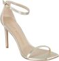 Stuart Weitzman Grijze Metallic Sandalen Hoge Hak Yellow Dames - Thumbnail 3