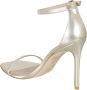 Stuart Weitzman Grijze Metallic Sandalen Hoge Hak Yellow Dames - Thumbnail 4