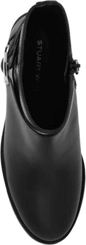 Stuart Weitzman Hakken 'Esme' Black Dames