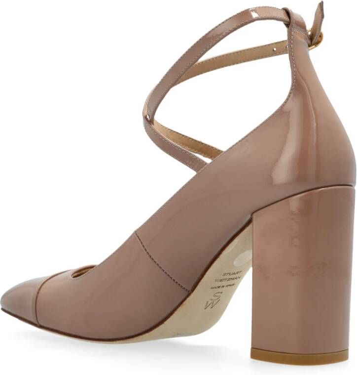 Stuart Weitzman Hakken schoenen Eden Beige Dames