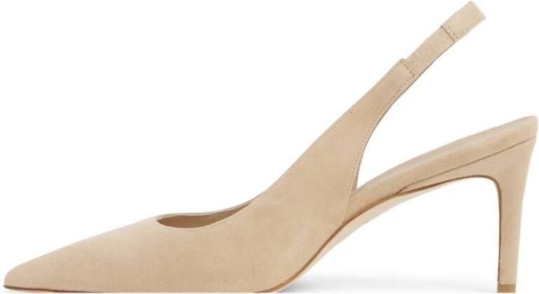 Stuart Weitzman Heeled Mules Beige Dames