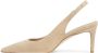 Stuart Weitzman Slingback Pump Beige Dames - Thumbnail 3