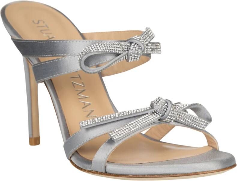 Stuart Weitzman High Heel Sandals Gray Dames