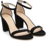 Stuart Weitzman Nearlynude Platte Sandalen Black Dames - Thumbnail 5