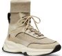 Stuart Weitzman Hiker High-Top Trainer Beige Dames - Thumbnail 2