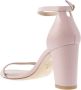 Stuart Weitzman Tijdloze blokhak sandalen Beige Dames - Thumbnail 3