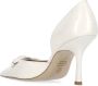 Stuart Weitzman Ivoorleren Décolleté met Bloemdetails Beige Dames - Thumbnail 4