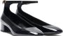 Stuart Weitzman Jane Enkelband Pomp Black Dames - Thumbnail 2