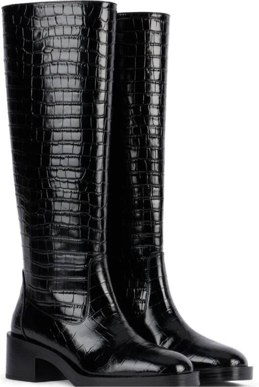 Stuart Weitzman Kaia Knee-High Boot Black Dames