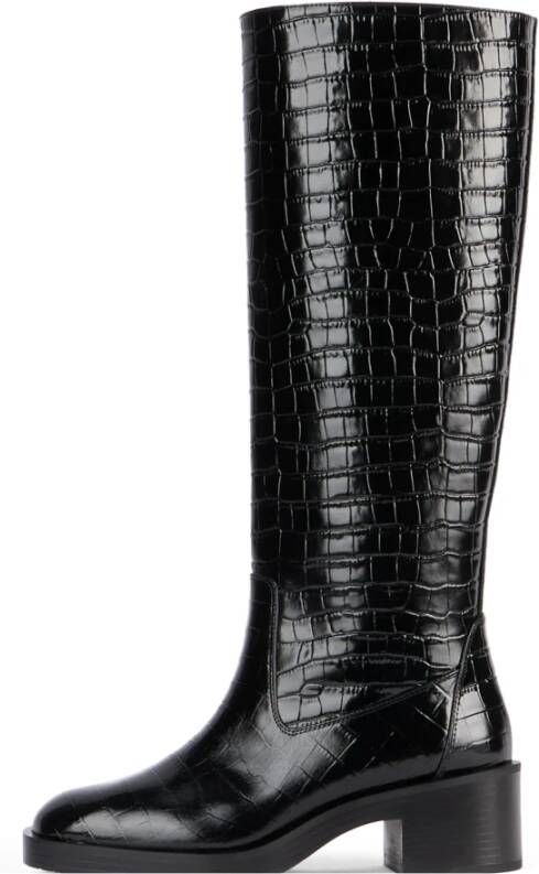 Stuart Weitzman Kaia Knee-High Boot Black Dames