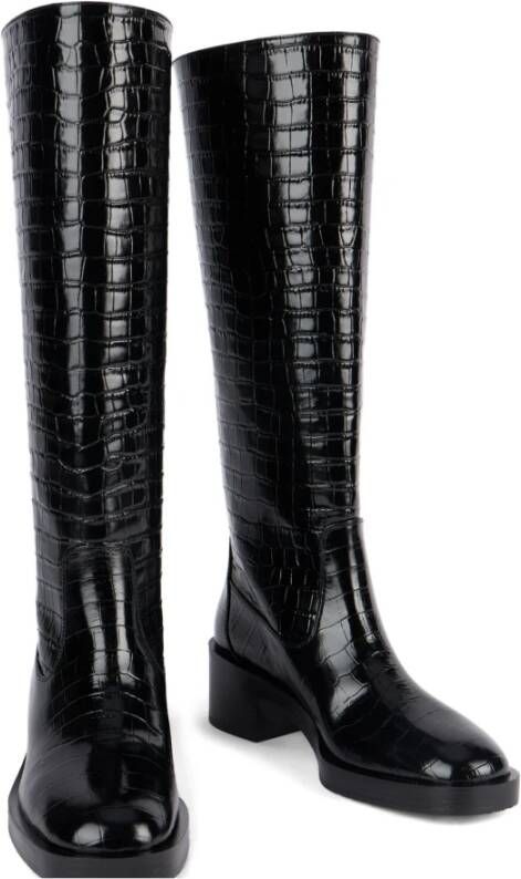 Stuart Weitzman Kaia Knee-High Boot Black Dames