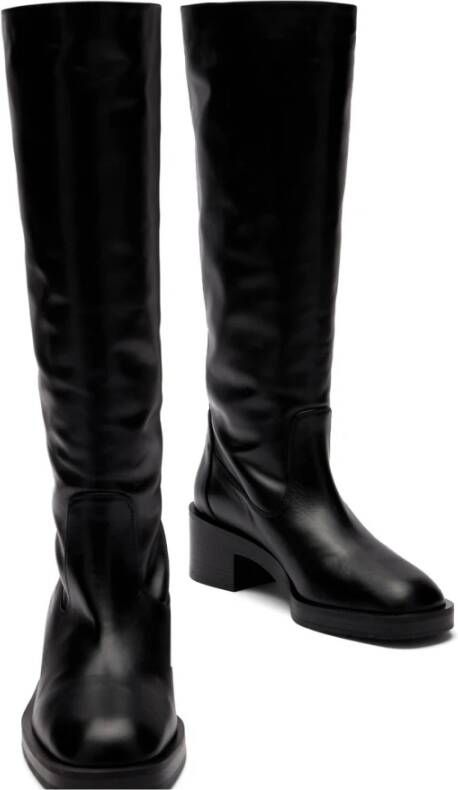 Stuart Weitzman Kaia Knee-High Boot Black Dames