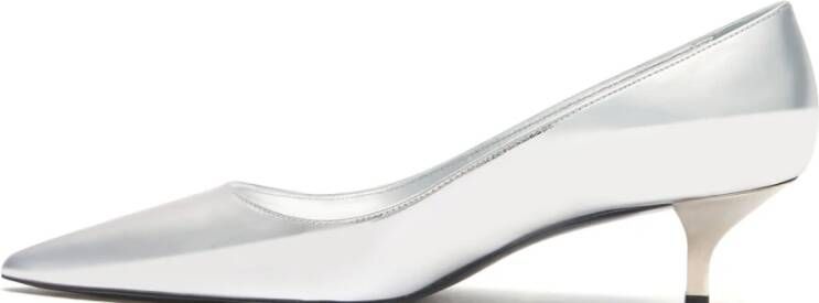 Stuart Weitzman Kitten Pump Gray Dames