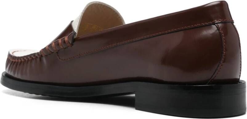 Stuart Weitzman Klassieke Loafer Schoen Brown Dames