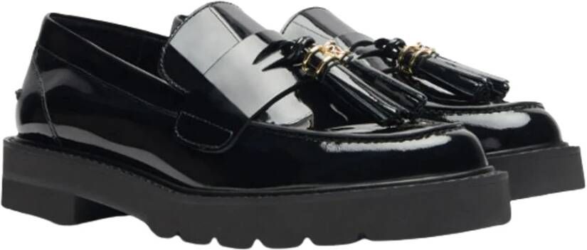 Stuart Weitzman Klassieke Loafers voor Vrouwen Black Dames