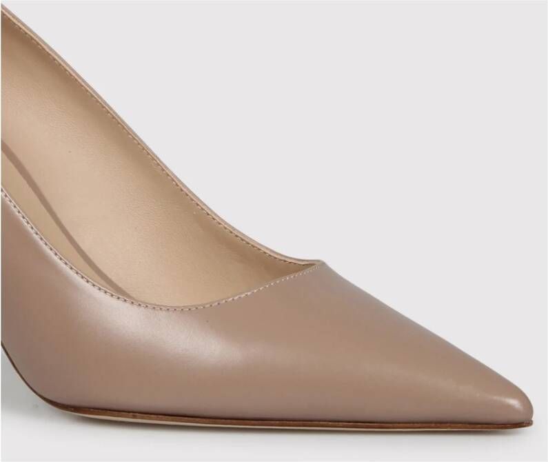 Stuart Weitzman Klassieke puntige stiletto-pomp Beige Dames