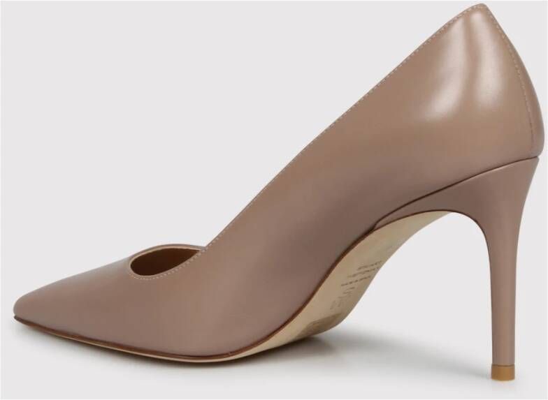 Stuart Weitzman Klassieke puntige stiletto-pomp Beige Dames