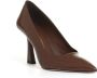 Stuart Weitzman Koffie patent pomp hak 85mm Brown Dames - Thumbnail 2