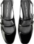 Stuart Weitzman Kristal Slingback Schoenen Black Dames - Thumbnail 3