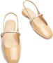 Stuart Weitzman Kristalversierde Slingback Platte Beige Dames - Thumbnail 4