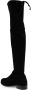 Stuart Weitzman Gedurfde Stretch Over-de-Knie Laars Black Dames - Thumbnail 5