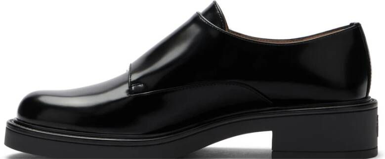 Stuart Weitzman Leighton Monk Strap Black Dames