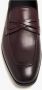 Stuart Weitzman Leren Crisscross Loafer Brown Heren - Thumbnail 2