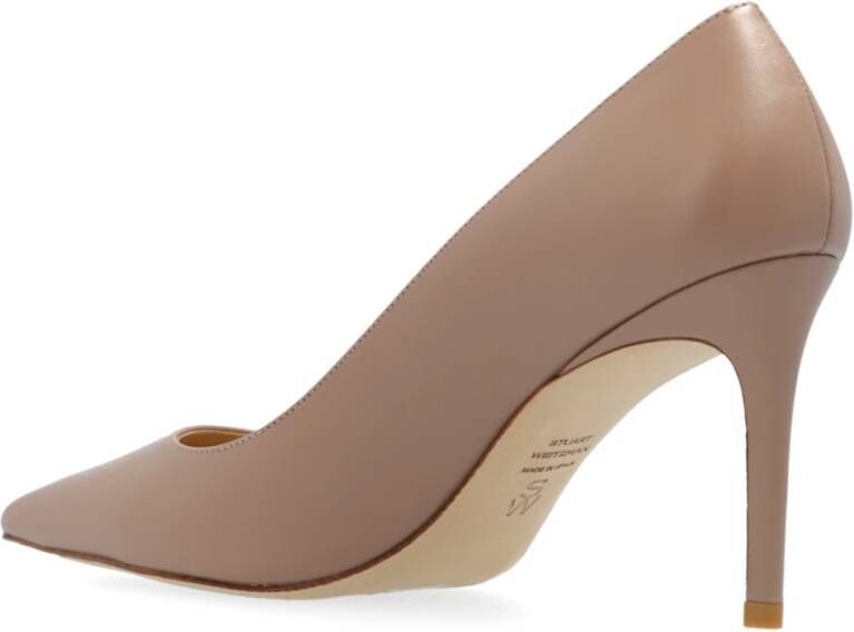 Stuart Weitzman Leren hakken Beige Dames